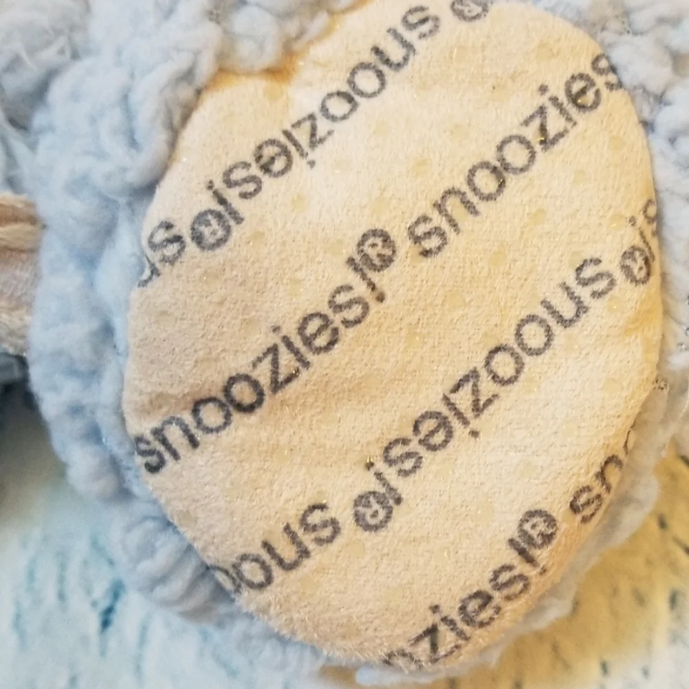 Snoozies Sheep Face Baby Slippers